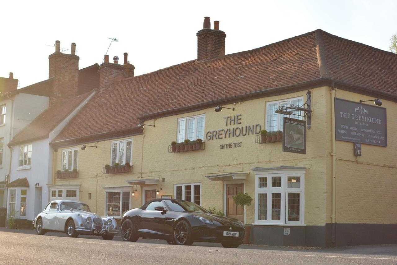 The Greyhound On The Test Hotel Stockbridge Kültér fotó